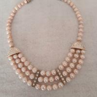 Collana con perle d'cqua dolce