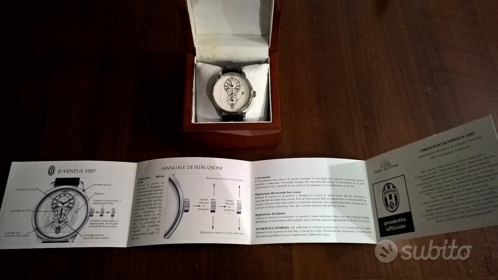 OROLOGIO JUVENTUS 100 ANNI QUARTZ OK  Mercatino dell'Usato Torino san paolo