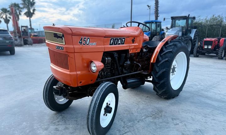 Trattore fiat 450 special con cambio a doppia leva