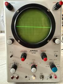 Oscilloscopio vintage Visola S710 funzionate