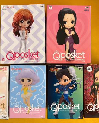 6 Qposket Banpresto - NUOVE SIGILLATE 
