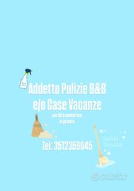 Addetta alle Pulizie