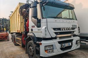 Iveco Stralis AT450 Gru Con Ragno MOTORE ROTTO