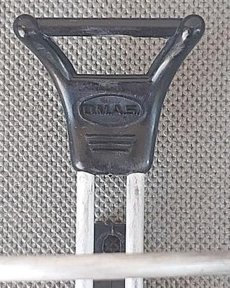 Portaborraccia vintage O.M.A.S. in alluminio