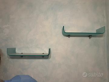 Mensole da parete in vetro