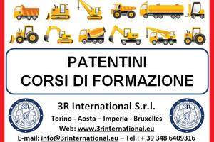 Patentino muletto escavatore ple CAPPOTTO