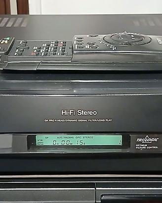 videoregistratore sony stereo 6 testine