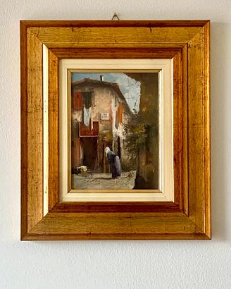 Dipinto ad olio guido Borelli