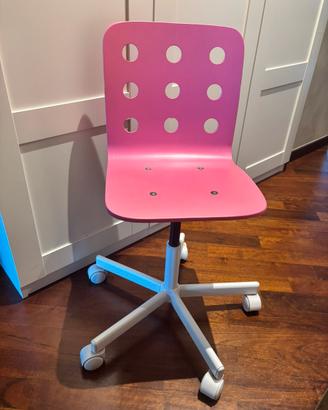 Sedia scrivania con ruote Ikea