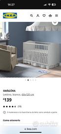 culla Ikea con materasso versione Montessori 