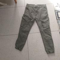 Pantaloni verdi sportivi uomo