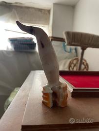 Cornetto vintage in ceramica