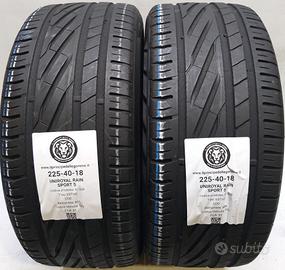 2 GOMME 225 40 18 UNIROYAL A61508