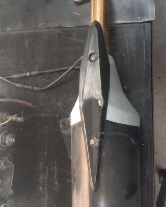 scarico originale Kawasaki z750 dal 2007 al 2014