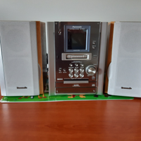 Stereo con cassetta e cd della panasonic ottimissi