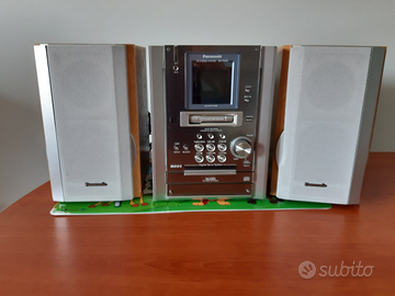 Stereo con cassetta e cd della panasonic ottimissi