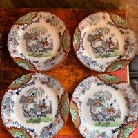 Set 4 piattini S.C.I. Laveno - Siam - anni ‘20