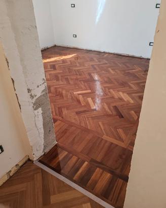 Parquet iroko listello per ripristino pavimenti