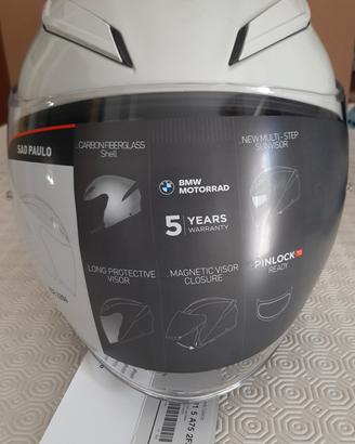 CASCO MOTO BMW mod. SAO PAULO NUOVO MAI USATO 