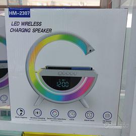 BT-2307 led wireless charging speaker