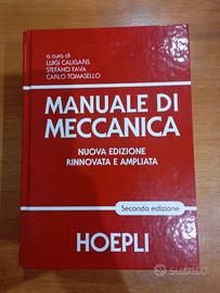 manuale di meccanica Hoepli 