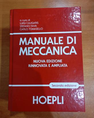 manuale di meccanica Hoepli 