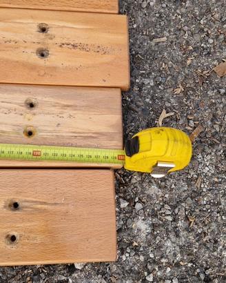 Stecche in legno x staccionata