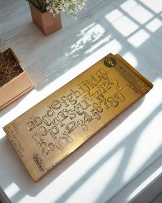 Alfabeto World Play | Fustella Sizzix