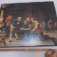 Quadro con antica osteria