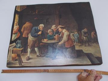 Quadro con antica osteria