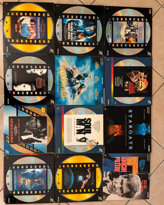 Lotto 26 LaserDisc originali