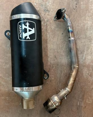 Arrow marmitta SH125/150
