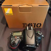 Nikon D610 - Come NUOVA (Solo 2.997 scatti!) - Ful