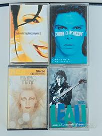 lotto 4 cassette italo pop rock