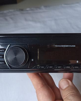 Autoradio Stereo Auto 1 DIN Radio FM, mp3, SD, Aux