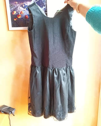 Vestito con pizzo Benetton