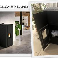 Stufa a pellet Malù 8.3kW aria - PALAZZETTI