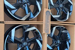 Cerchi in lega nuova nissan juke raggio 17 origina