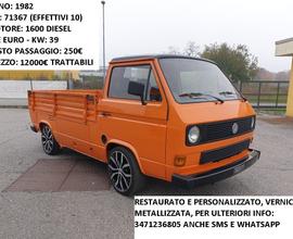 Volkswagen T3 1.6 Diesel 1982 RESTAURATO