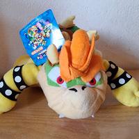 bowser super mario plush pupazzo 