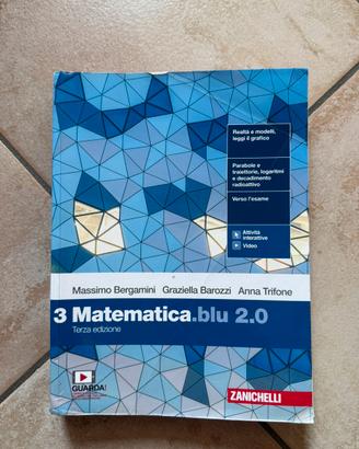 Libro di matematica “ 3 Matematica . blu 2.0”