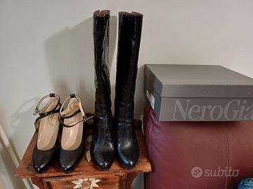 scarpe nero giardini 