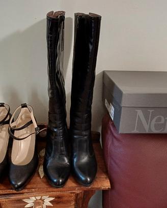 scarpe nero giardini 