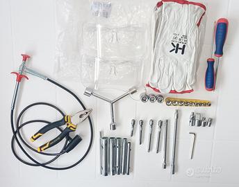 Kit completo di attrezzi per auto e officina 🧰