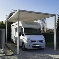 Tettoia auto mt. 3 x 5 senza permesso costruzione