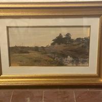Dipinto Rontini Ferruccio Paesaggio