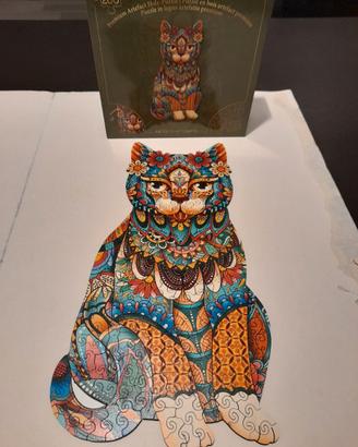 Puzzle in legno "gatto" 200 pezzi Innovakids