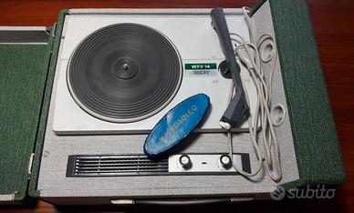 Giradischi WEST valigia fonografica WFV 14 (1963)