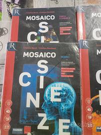 mosaico, libri di scienze 