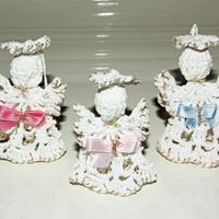 ANGELI NATALIZI ALL'UNCINETTO tridimensionali